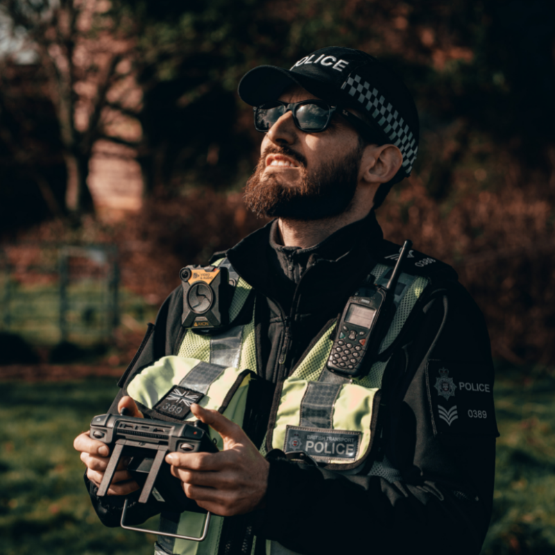 British Transport Police Using Drones For Railway Safety And Security