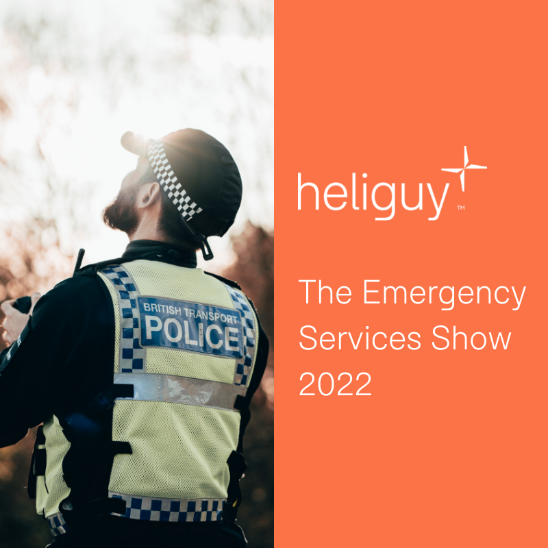 Heliguy at Emergency Services Show 2022