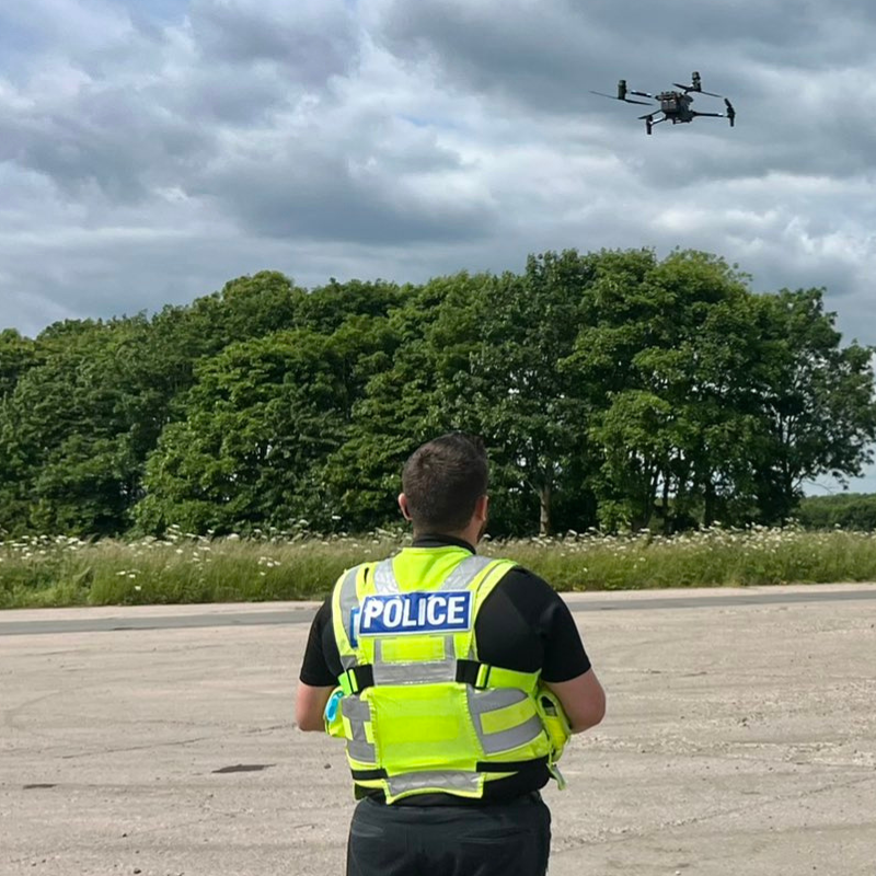 DJI M30 Police Drone Helps Find Missing People