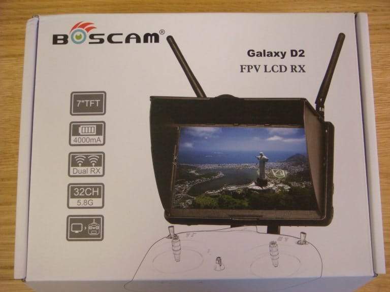 Boscam Galaxy D2 FPV Monitor Review