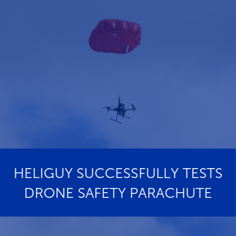 VIDEO: Watch parachute save falling drone