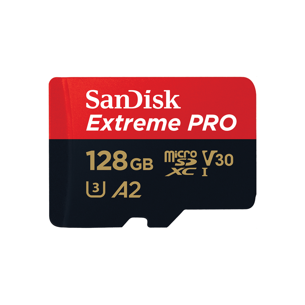 128GB SanDisk Extreme PRO micro SDXC CARD