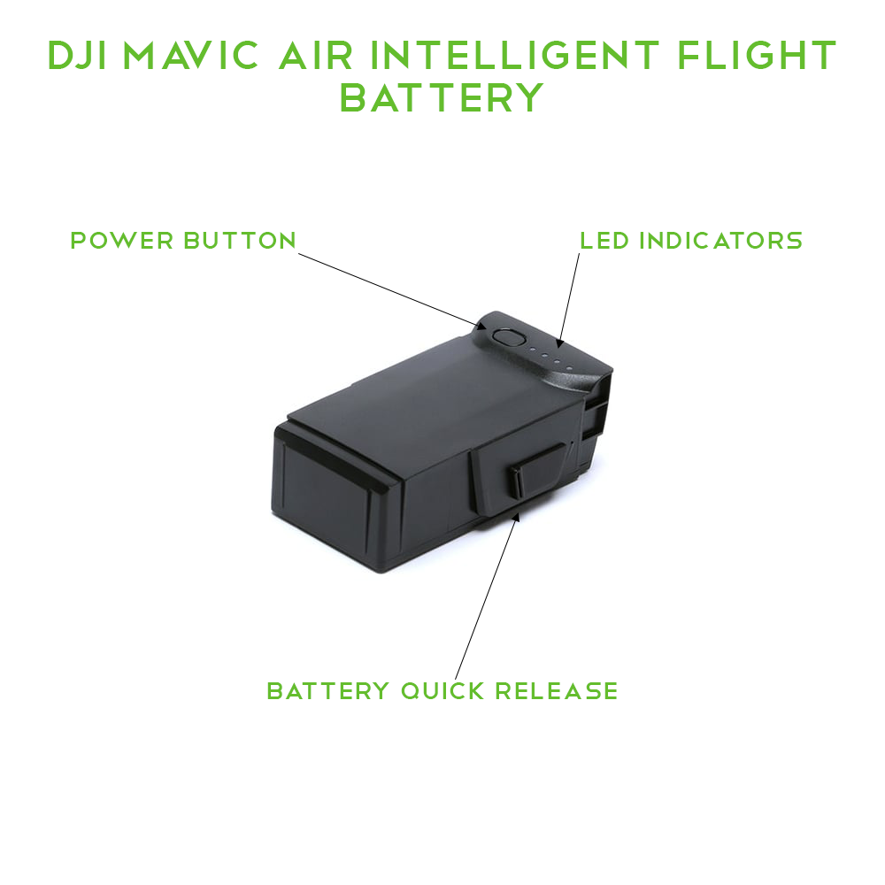 dji mavic air battery capacity