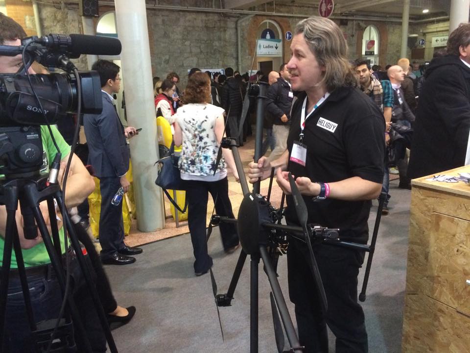 Heliguy Interviewed at Dublin's Web Summit About Drone Industry