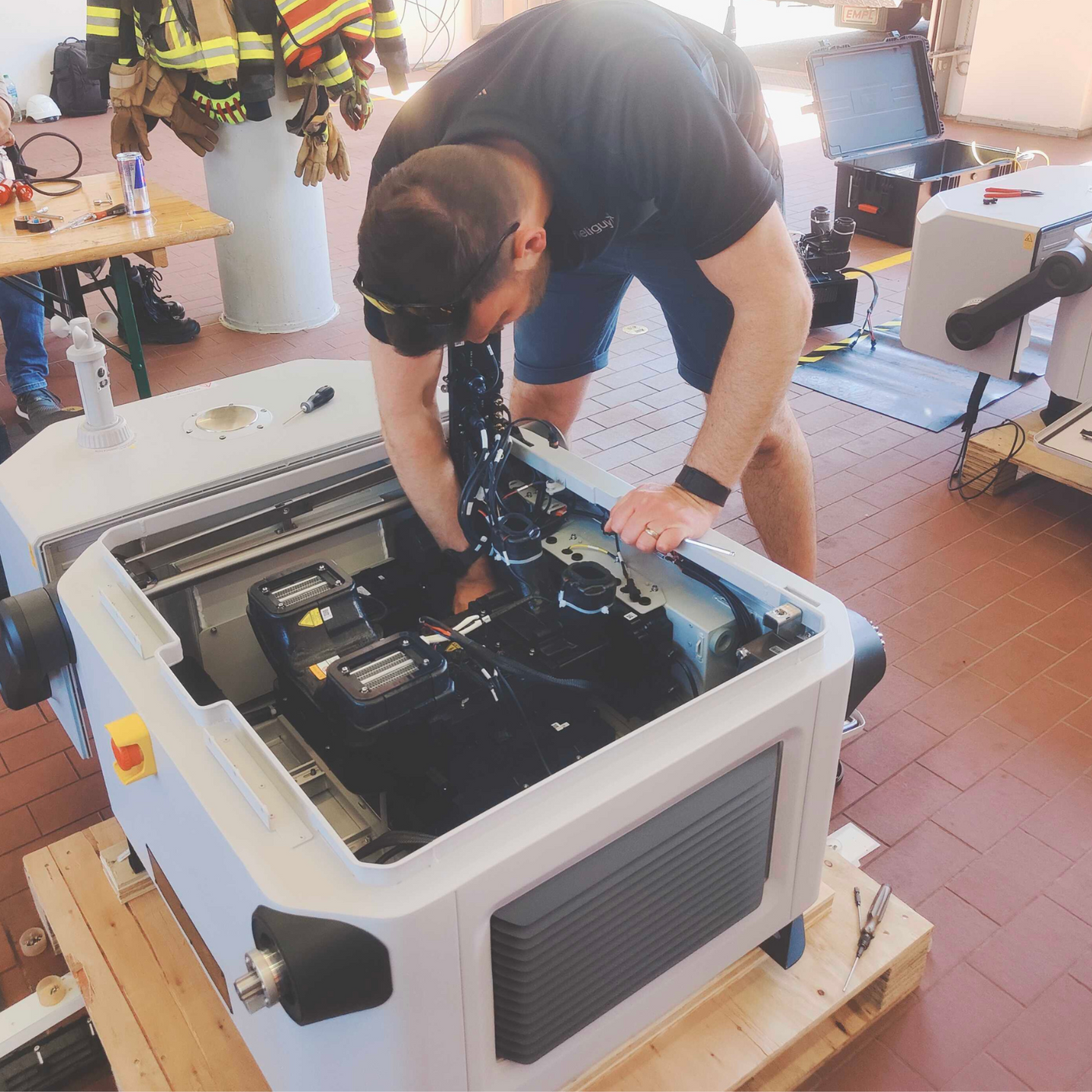 Heliguy completes DJI Dock maintenance training