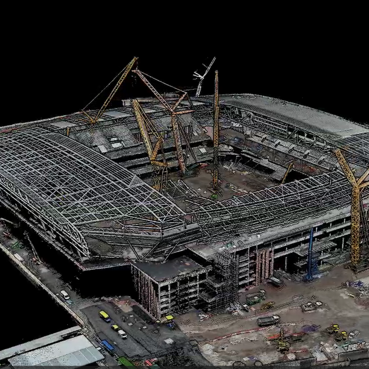 DJI L2 Drone LiDAR Enhances Workflows at Everton Stadium Development