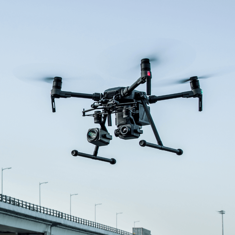 WATCH: DJI drone with zoom camera used for inspection work