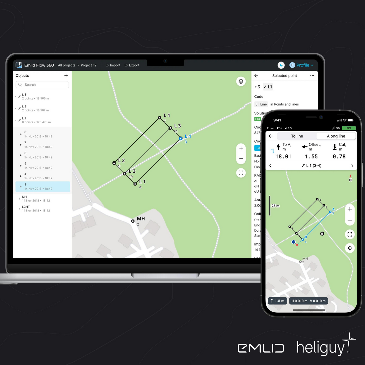 New Emlid Flow Mobile App For Land Surveying