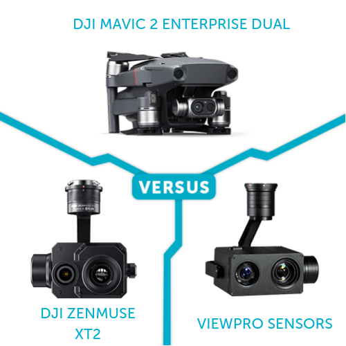 VIDEO: Thermal comparison - DJI Mavic 2 Enterprise Dual v Zenmuse XT2