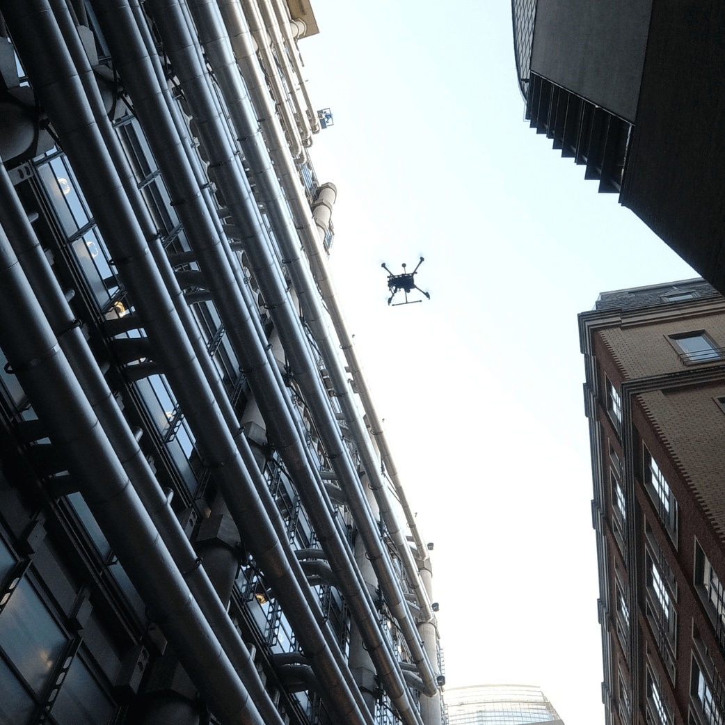 Congested Area OSC Enabled Lloyd's of London Drone Inspection