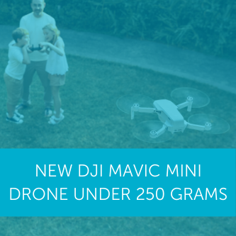 New DJI Mavic Mini Drone Under 250g And Exempt From UK and USA Registration