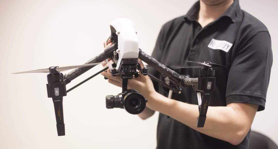Heliguy has the First DJI Inspire 1 Pros in the Country