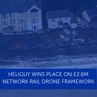 Heliguy wins place on £2.6m Network Rail drone framework contract