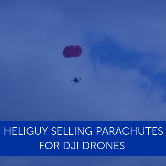 Heliguy selling ParaZero SafeAir parachutes for DJI drones
