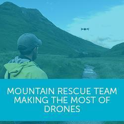 Drones are 'invaluable tool' for Scotland's busiest mountain-rescue team