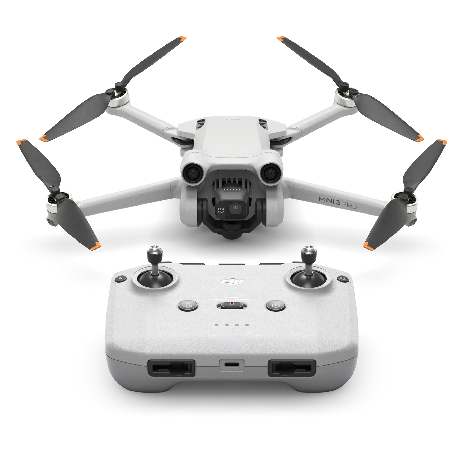  DJI - Mini 3 Drone and Remote Control with Built-in Screen :  Electronics