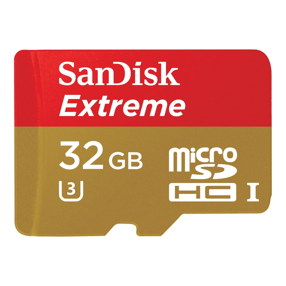 SanDisk Extreme Class 10 microSD - 32GB